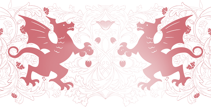 Burn The Witch Dragons and Floral Pattern