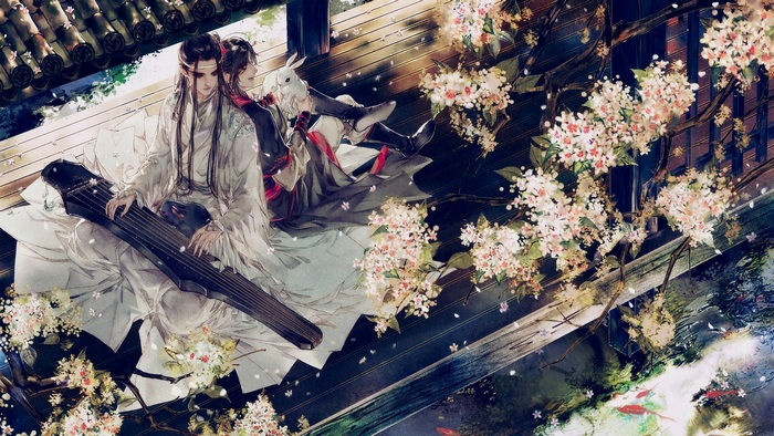 Lan Wangji and Wei Wuxian from Mo Dao Zu Shi