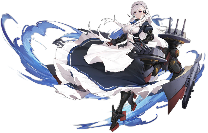 Belfast from Azur Lane