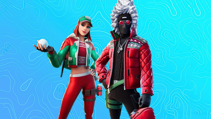 Fortnite 4K: Two Winter-Themed Characters
