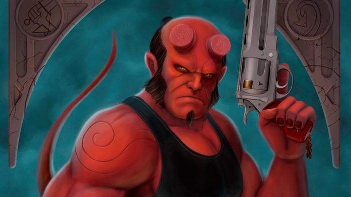 Hellboy from Dark Horse Comics 4K