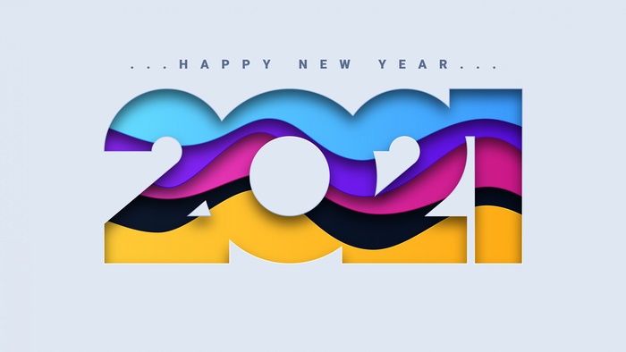 Happy New Year 2021 4K