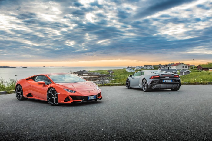 Lamborghini Huracán Evo 4K Supercars Scenic View