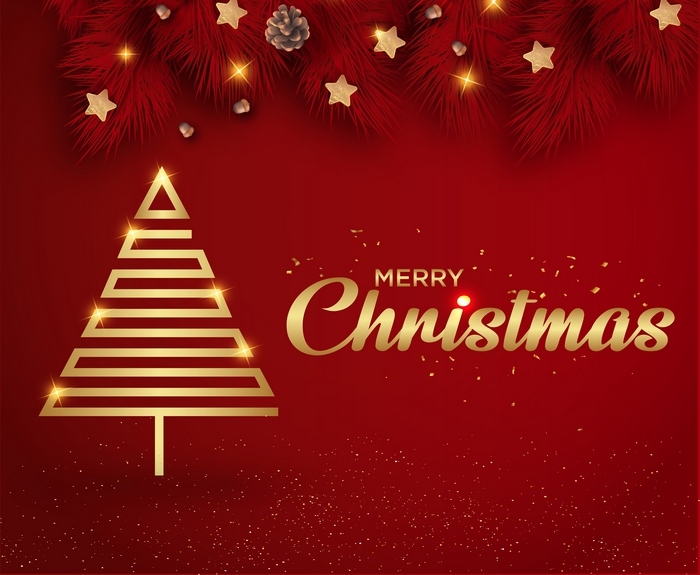 Merry Christmas Festive 4K Design