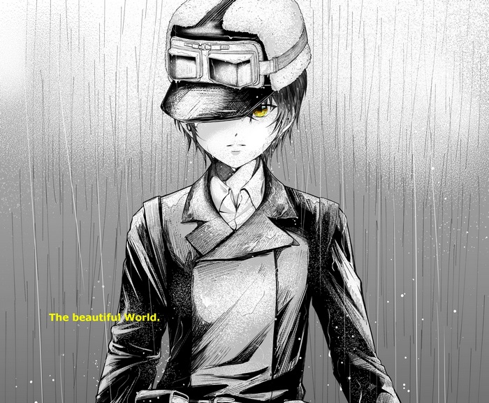 Kino from Kino's Journey in the rain