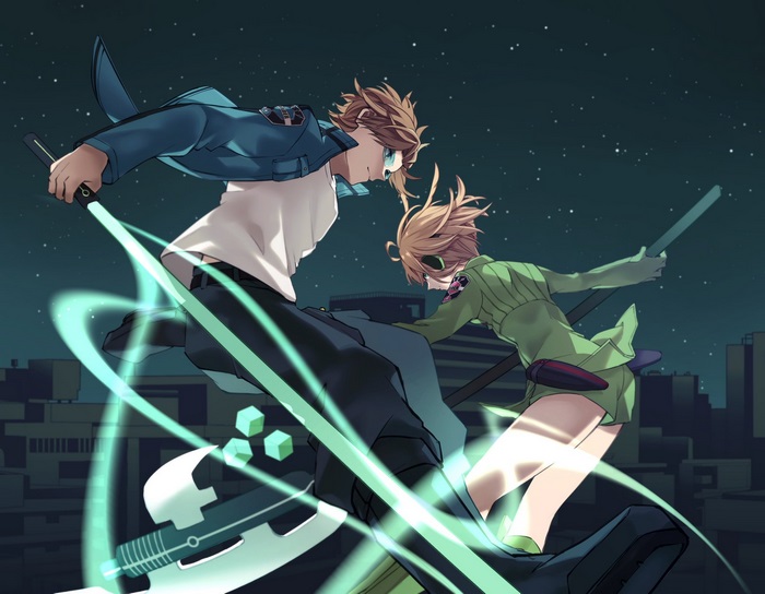 Kirie Konami and Yūichi Jin from World Trigger