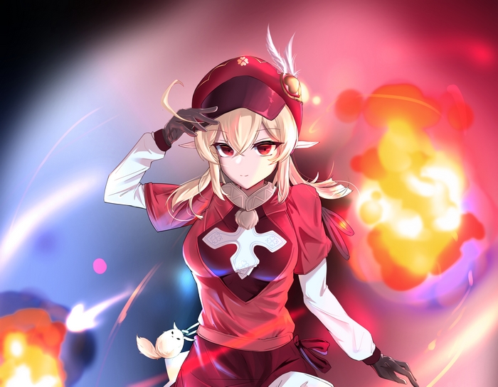 Klee from Genshin Impact 4K