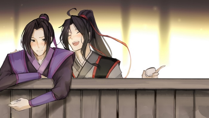Wei Wuxian and Jiang Cheng from Mo Dao Zu Shi