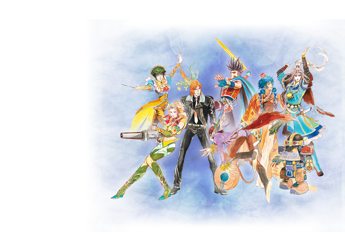 Characters from SaGa Frontier