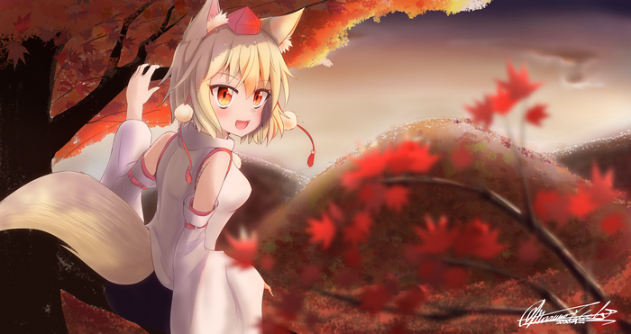 Momiji Inubashiri from Touhou 4K