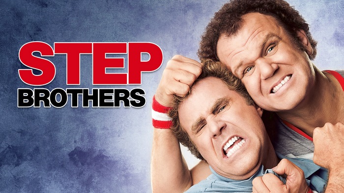 Step Brothers movie poster with Will Ferrell and John C. Reilly