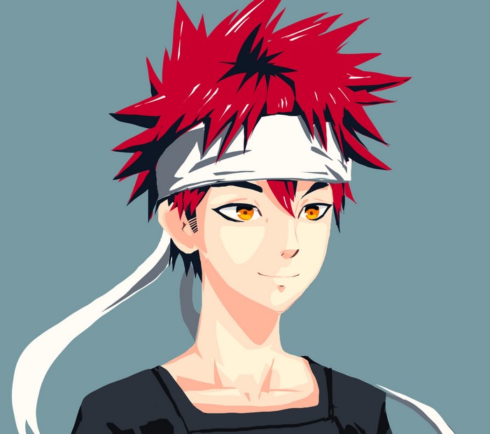 Sōma Yukihira from Food Wars: Shokugeki No Soma