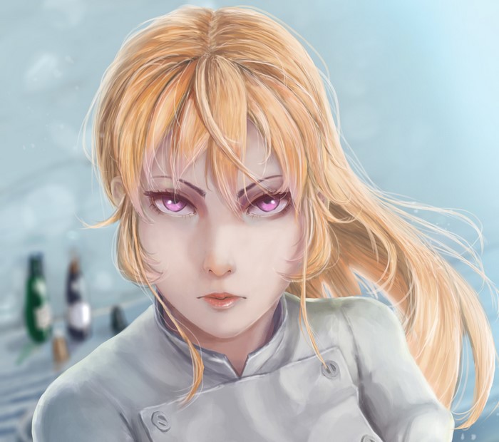 Erina Nakiri from Food Wars: Shokugeki No Soma