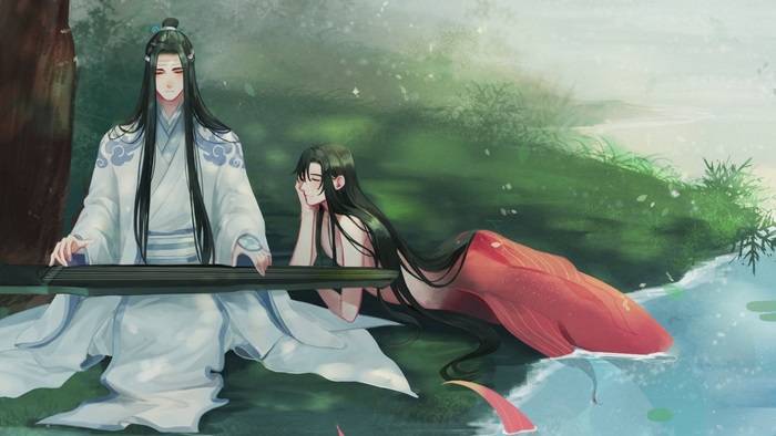 Lan Zhan and Wei Ying from Mo Dao Zu Shi