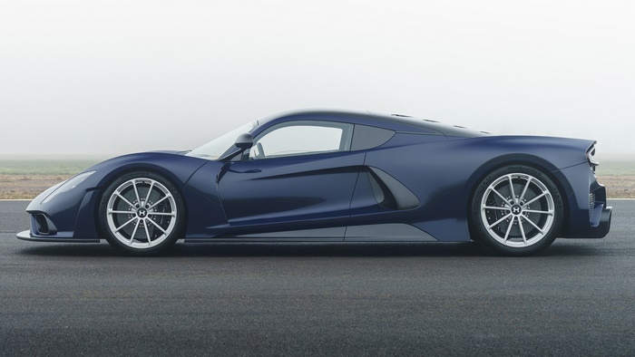 2021 Hennessey Venom F5 Coupe Side View