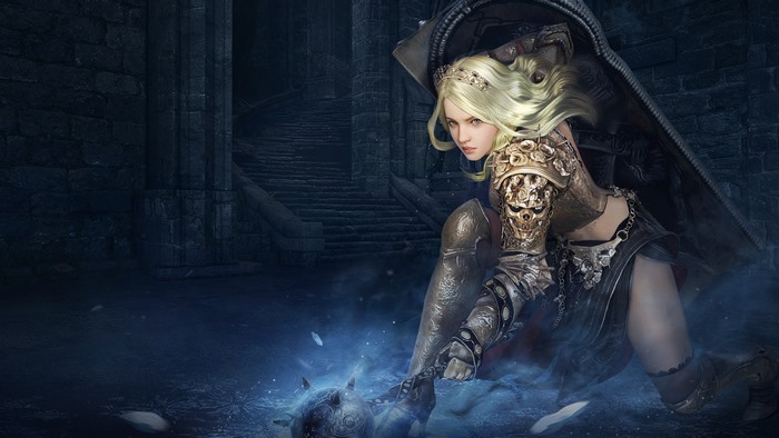 Warrior from Black Desert Online in 4K