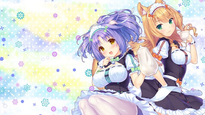 Maple and Cinnamon from NEKOPARA Vol. 3 4K