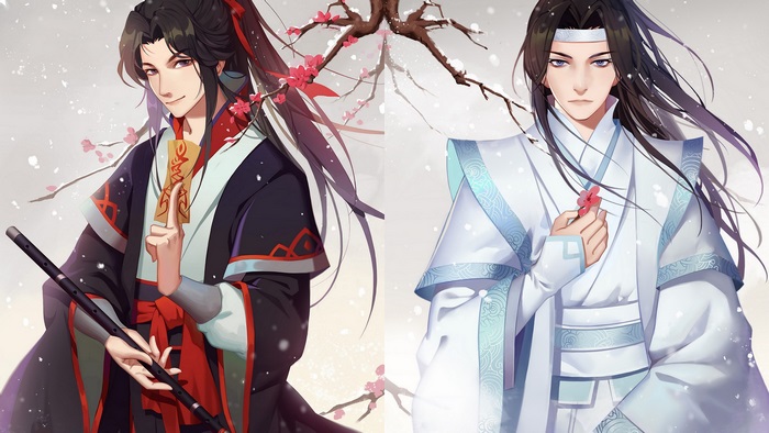 Wei Wuxian and Lan Wangji from Mo Dao Zu Shi