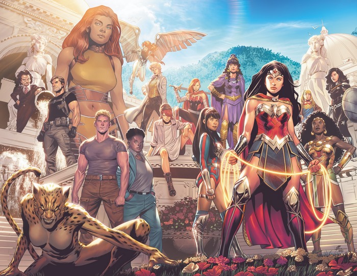 Wonder Woman and Allies from DC Comics