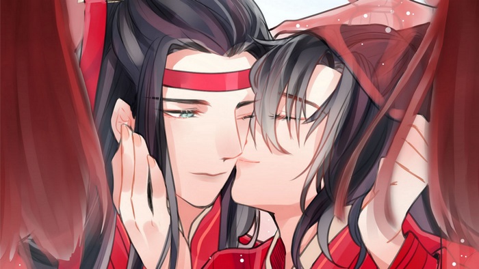 Wei Wuxian and Lan Wangji from Mo Dao Zu Shi