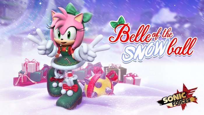 Amy Rose from Sonic Forces: Belle of the Snowball