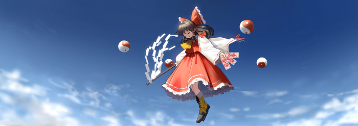 Reimu Hakurei from Touhou Project