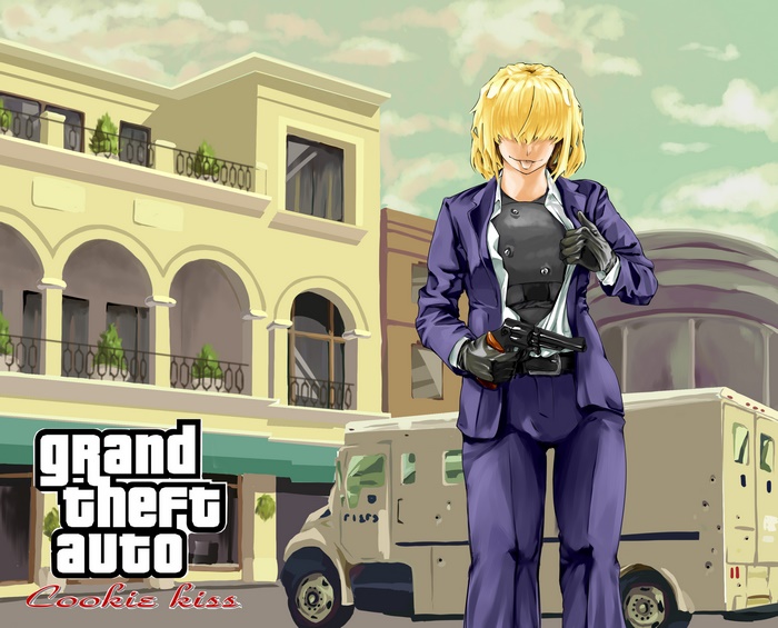Alice Margatroid from Touhou in Grand Theft Auto