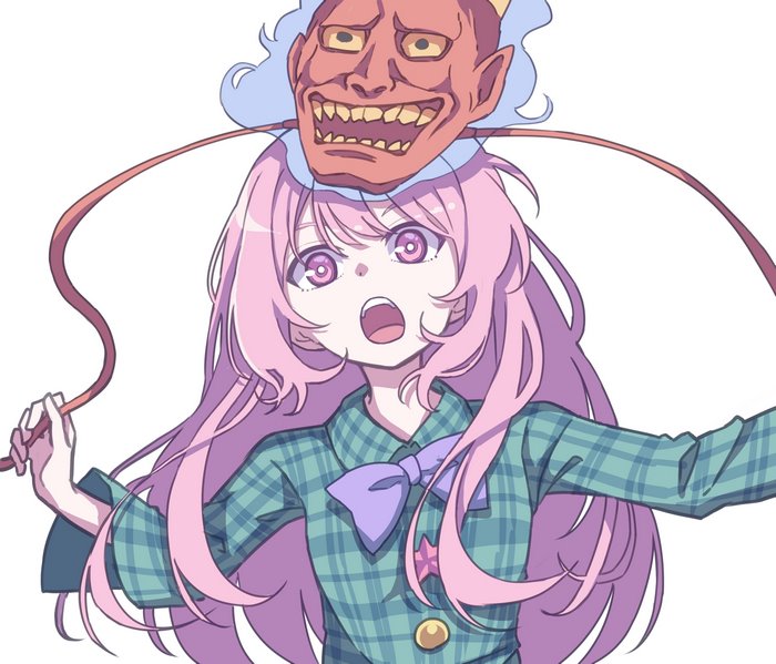 Hata no Kokoro from Touhou 4K