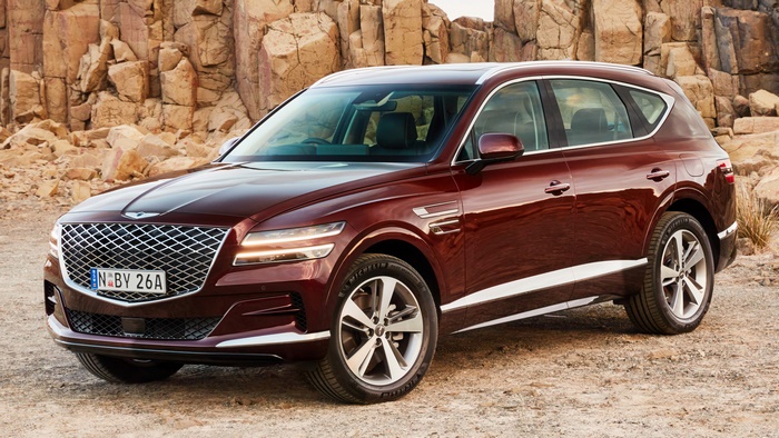 2020 Genesis GV80 Red Luxury SUV