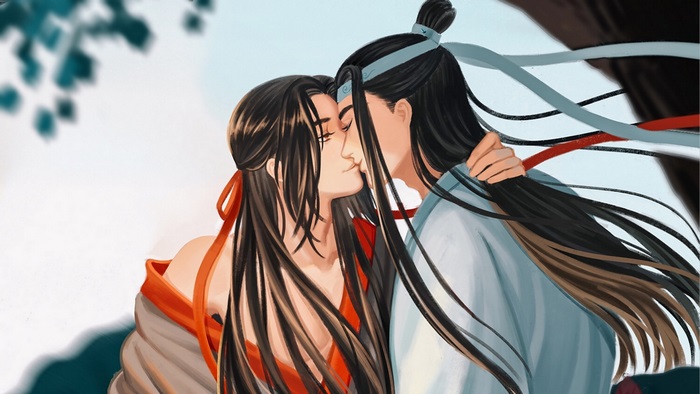 Wei Wuxian and Lan Wangji from Mo Dao Zu Shi
