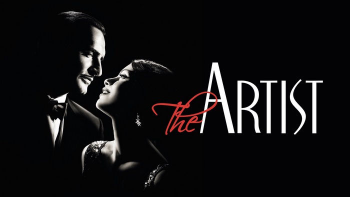 The Artist movie poster with Jean Dujardin and Bérénice Bejo