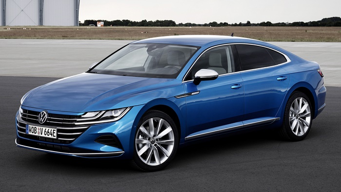 2020 Volkswagen Arteon eHybrid Blue Fastback Car