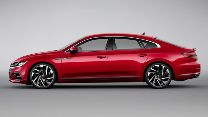 Red 2020 Volkswagen Arteon R-Line Fastback