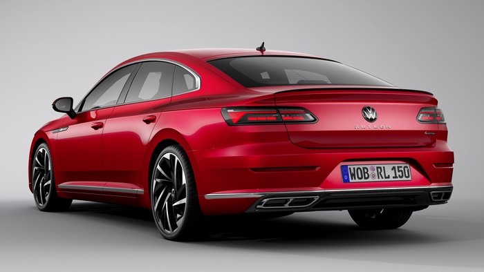 Red 2020 Volkswagen Arteon R-Line Fastback
