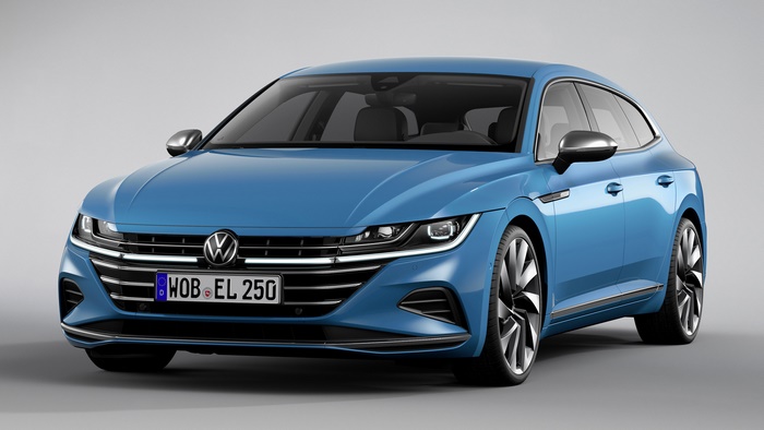 Blue 2020 Volkswagen Arteon Shooting Brake