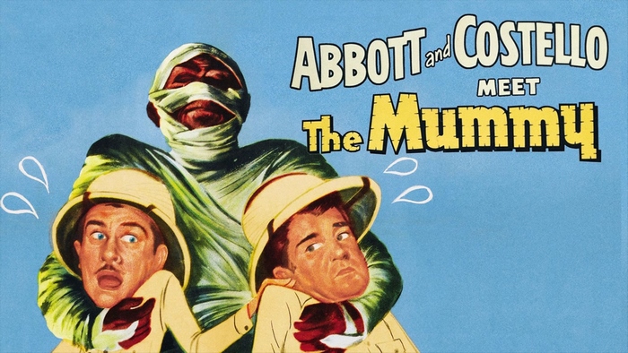 Abbott and Costello Meet The Mummy movie poster
