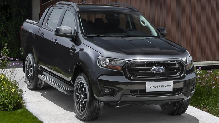 2021 Ford Ranger Black Double Cab Pickup Truck