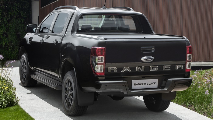2021 Ford Ranger Black Double Cab Pickup Truck