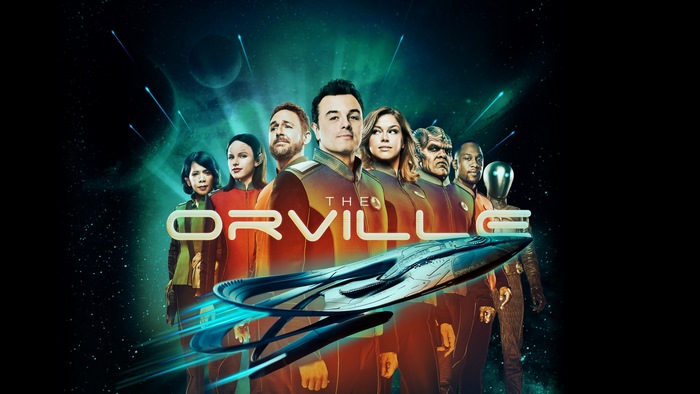 The Orville Crew and Starship