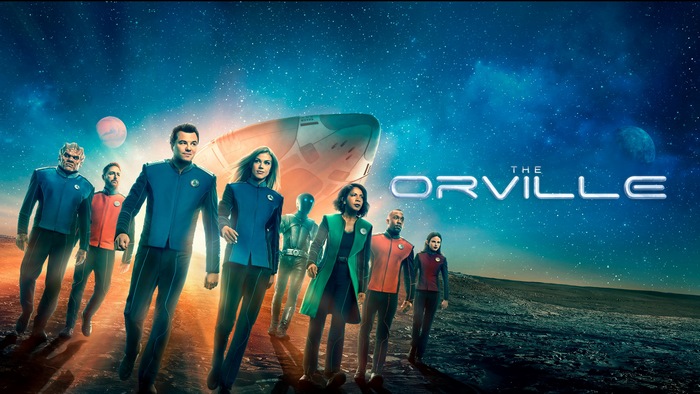 The Orville Crew in Space