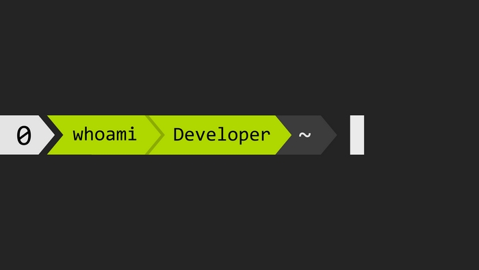Linux Terminal Prompt with Whoami and Developer