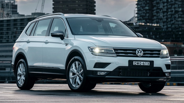 White 2018 Volkswagen Tiguan Allspace SUV