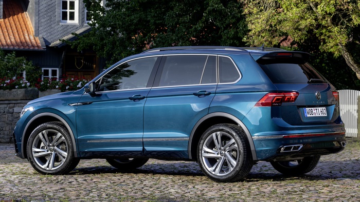 2020 Volkswagen Tiguan R-Line Blue SUV