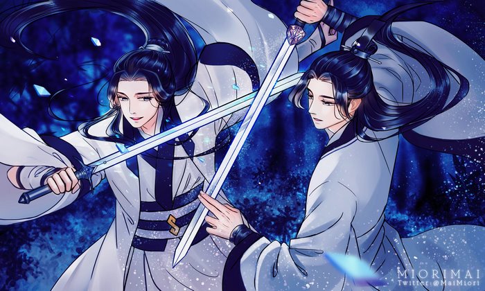 Lan Wangji and Lan Xichen from Mo Dao Zu Shi 4K