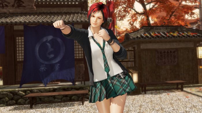 Mila from Dead or Alive in a Japanese setting