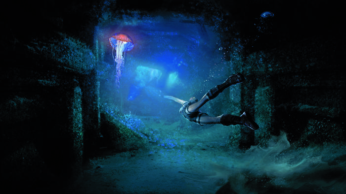 Lara Croft from Tomb Raider: Underworld 4K