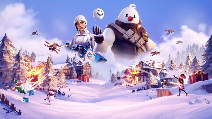 Fortnite Operation Snowdown Winter Village