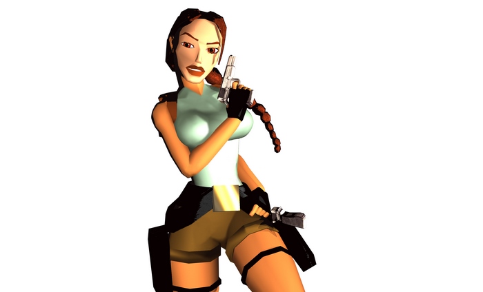 Lara Croft from Tomb Raider II