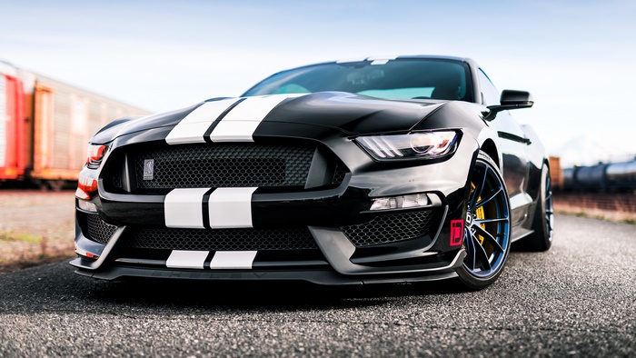 Ford Mustang Shelby GT350 Muscle Car 4K