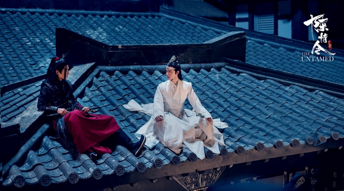 Wei Wuxian and Lan Wangji from The Untamed